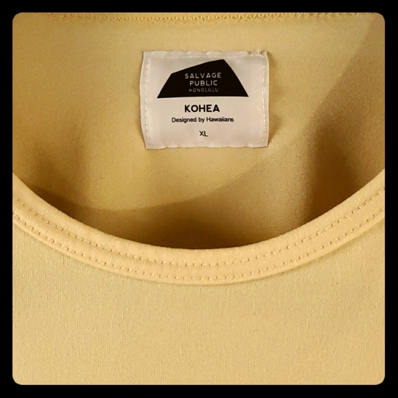 Salvage Public Yellow Surf Shirt - Picture 1 of 4